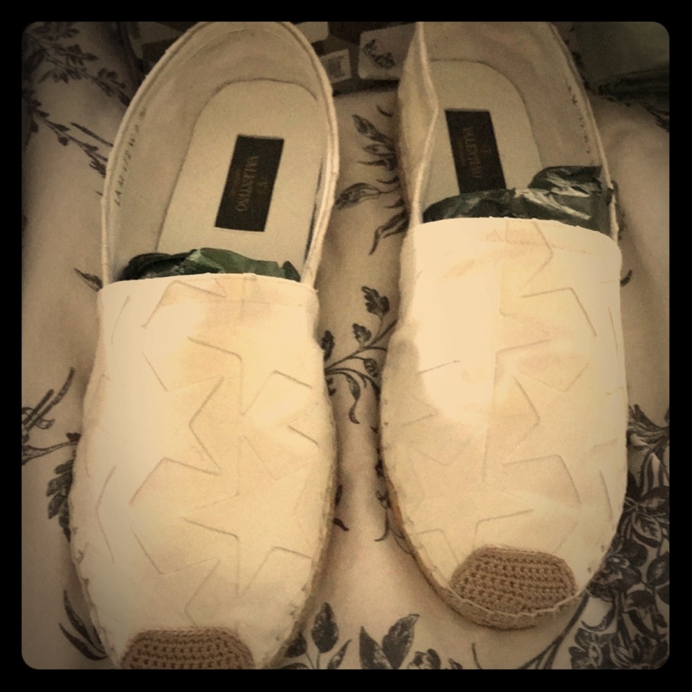 Valentino canvas espadrille